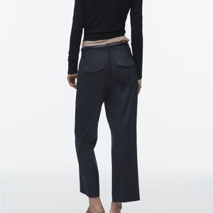 Straight Flap Pants Zara